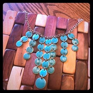 Charming Charlie’s green/emerald color necklace